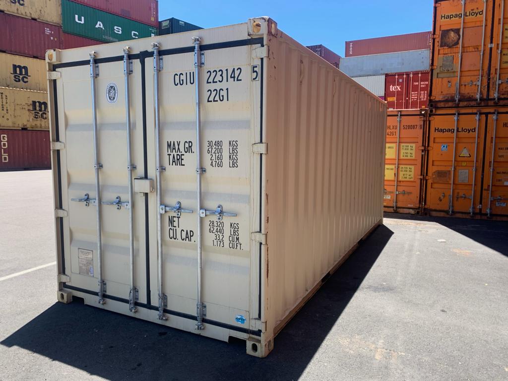 20' standard one trip container (TEU)