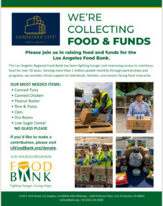 containercity food drive LA