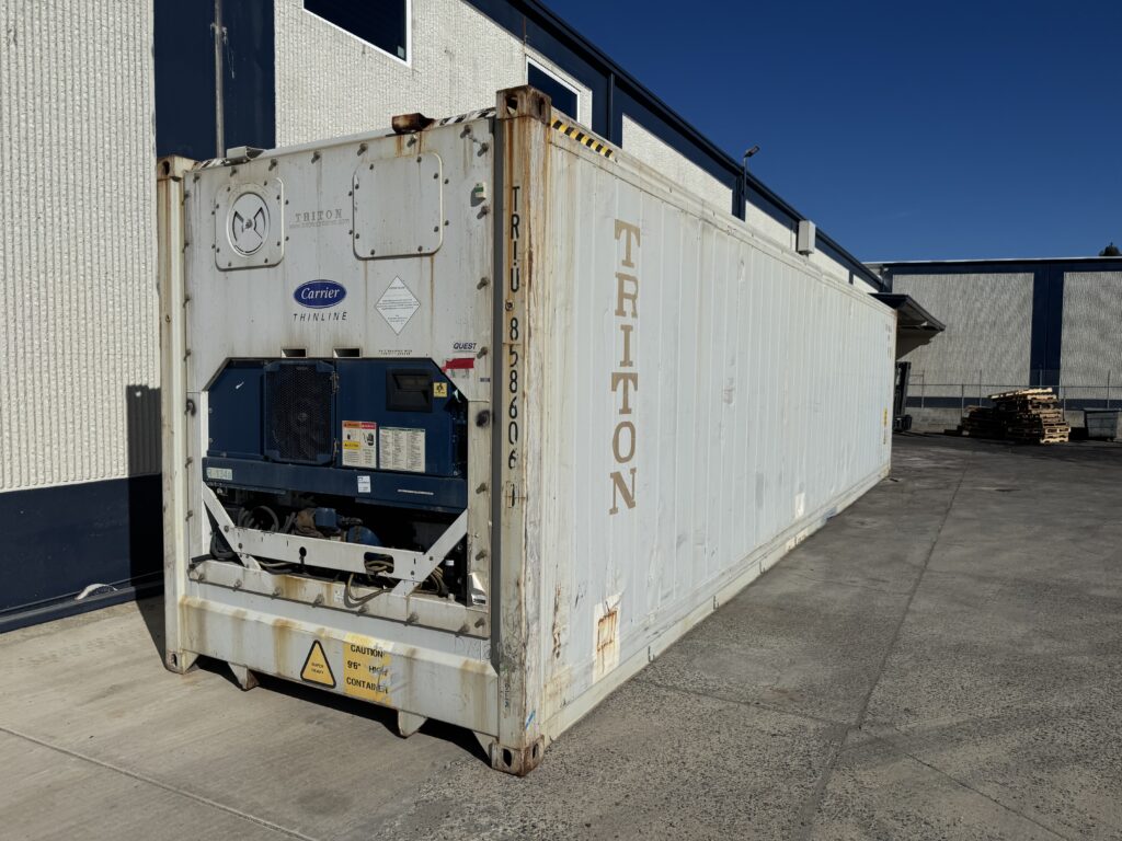 40ft refrigerated cargo container
