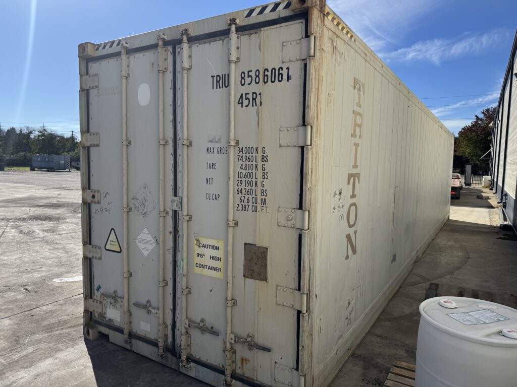 triton cold cargo container