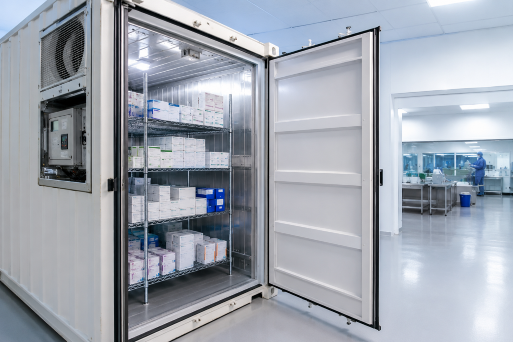 cold storage container for pharma