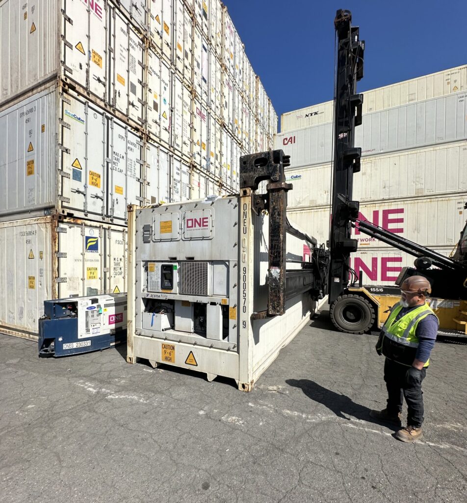 reefer with delivery