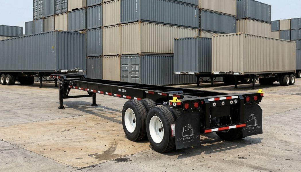 tandem chassis trailer 20